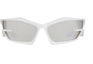 Buy (W) Givenchy Cermin Mata Wanita Putih Logo Tepi Acetate Nylon Moden. GV40049U6921C