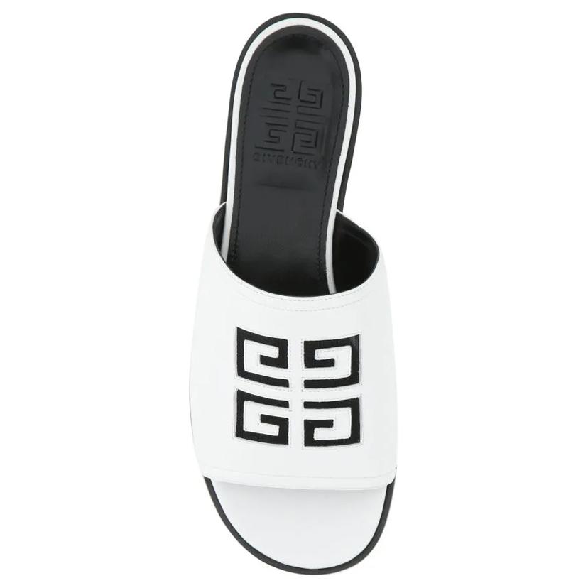 (W) Givenchy 4G Flat Mule Sandals 'White' 圖 6