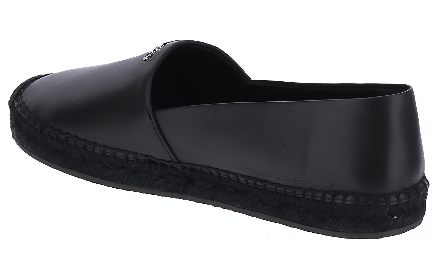 (W) Givenchy Leather Braided Flat 'Black' 圖 4