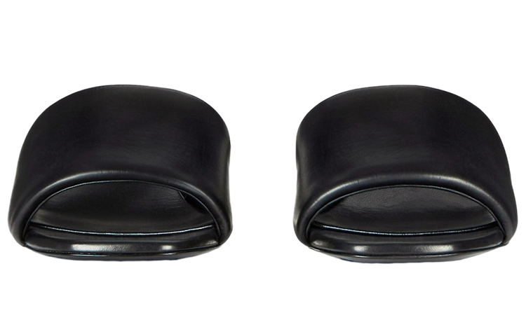 Shop (Women) Givenchy Leather Carved Heel 'Fashion Slide Black' BE3079E1Q4-001