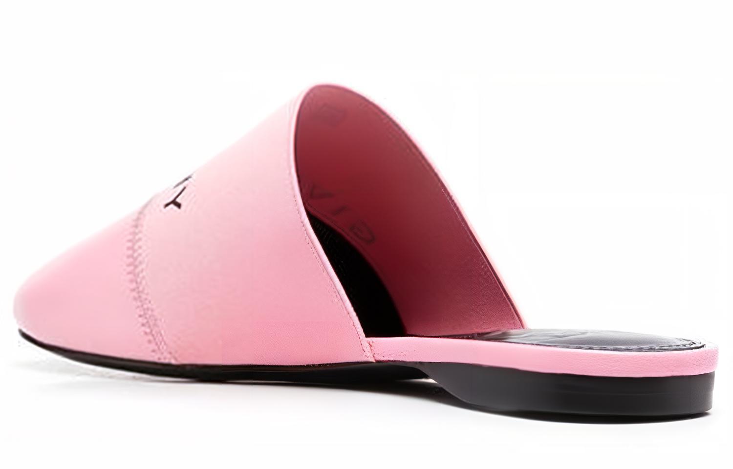 Lookbook (W) (女性用) ジバンシー レザーフラットスニーカー 'ブリティッシュピンク' BE2012E130-661 BE2012E130-661