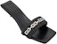 (W) Givenchy Selipar Tumit Tinggi Kulit 'Black Fashion' BE306UE1GZ-001