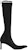 (W) But Kasut Boot Tinggi Berkulit Knit Berhujung Tajam Givenchy 'Hitam' BE702SE1QC-001