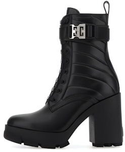 (W) 纪梵希黑色时尚皮革系带短靴 BE603QE1JZ-001 Buy (W) 纪梵希黑色时尚皮革系带短靴 BE603QE1JZ-001