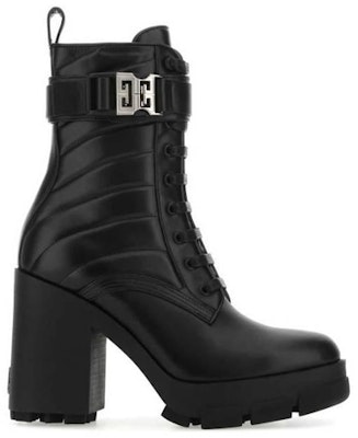 (W) Botas Negras de Cuero con Cordones Givenchy 'Moda' BE603QE1JZ-001 Order (W) Botas Negras de Cuero con Cordones Givenchy 'Moda' BE603QE1JZ-001