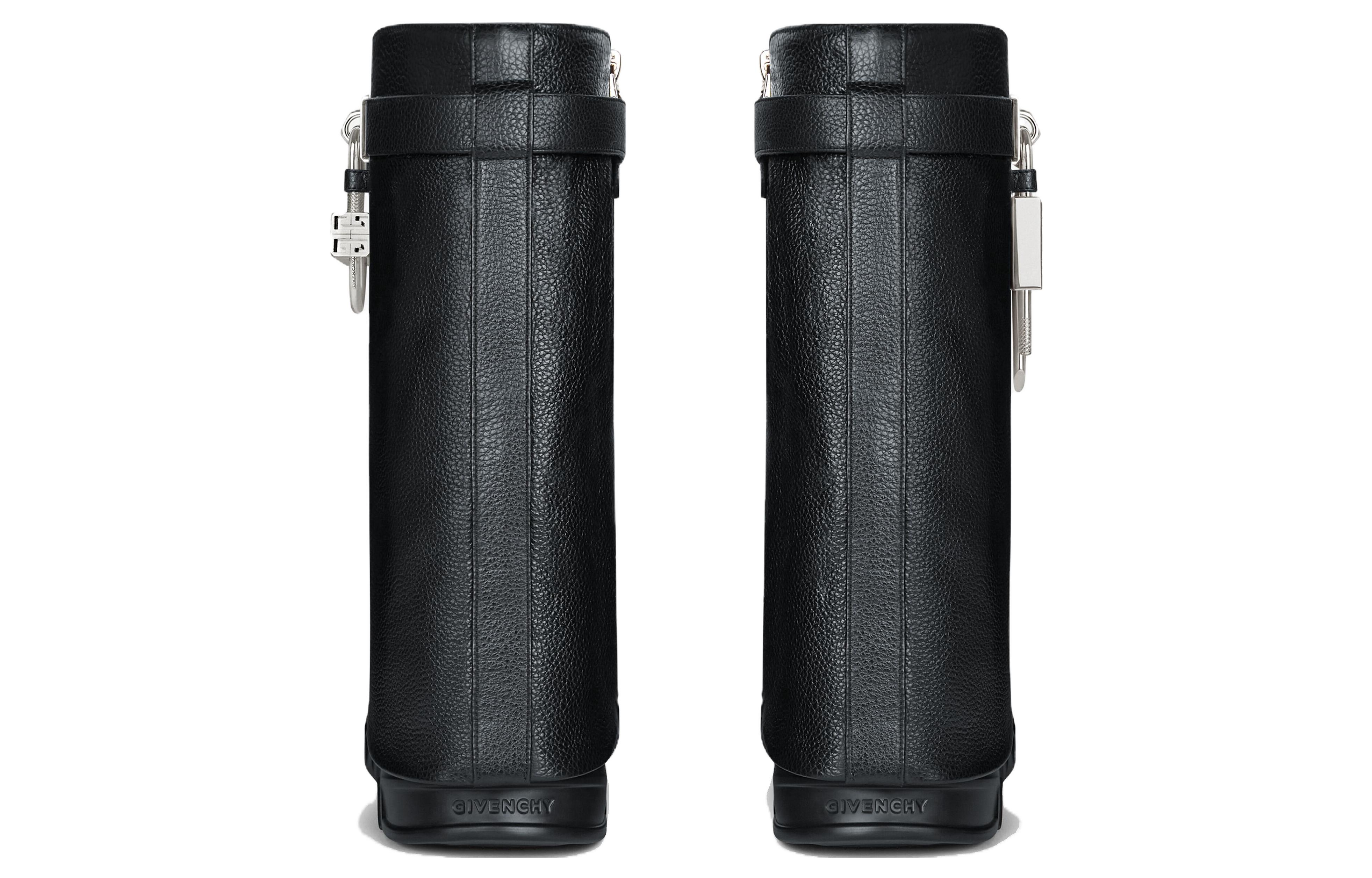 Shop (Women) Givenchy Leather Platform Ankle Boots 'Black Comfort' BE604AE1XN-001