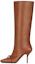 Buy (W) Botas Altas de Tacón de Aguja Givenchy de Cuero Punta Fina 'Marrón' BE7029E1HJ-913