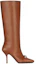 Order (W) Botas Altas de Tacón de Aguja Givenchy de Cuero Punta Fina 'Marrón' BE7029E1HJ-913
