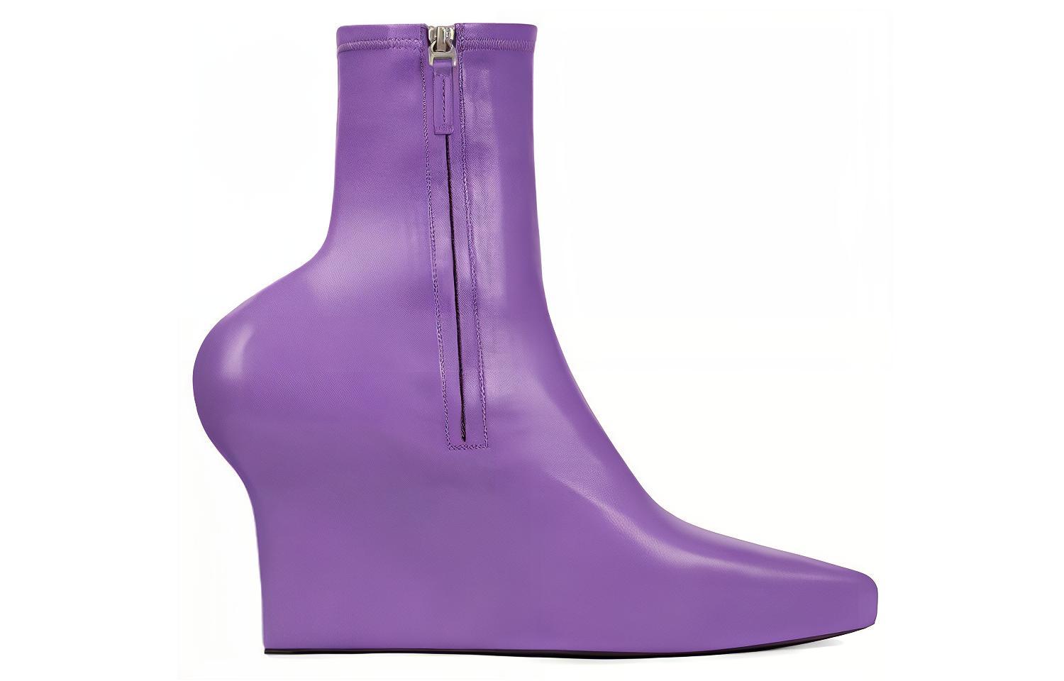 (W) Givenchy Wedge Ankle Boots Ultraviolet 'Purple' 圖 2