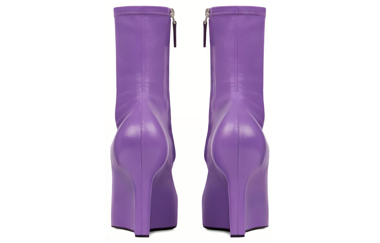 (W) Givenchy Wedge Ankle Boots Ultraviolet 'Purple' 圖 4