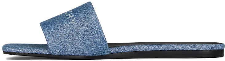 (Women) Givenchy Leather Slides 'Blue Comfort' BE3086E1TN-420 (Women) Givenchy Leather Slides 'Blue Comfort' BE3086E1TN-420