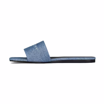 (W) Givenchy Leather Slides 'Blue CMFT'