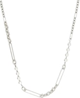 (Women) GIVENCHY Letter G Link Necklace Women’s Silver Brass Resin Chain. BF00M1F03U (Women) GIVENCHY Letter G Link Necklace Women’s Silver Brass Resin Chain. BF00M1F03U
