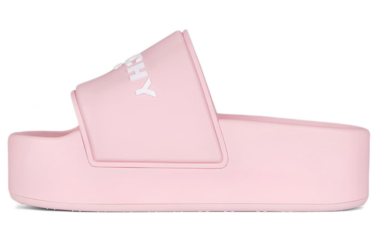 (Women) Givenchy Logo Embossed Platform Sandal 'Blossom Pink'  BE306QE1F3-674