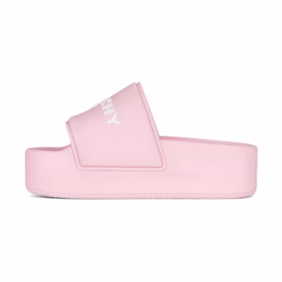(W) Givenchy Logo Embossed Platform Sandal 'Blossom Pink'