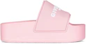 Order (女款)Givenchy 壓紋標誌厚底涼鞋 '花粉粉紅色' BE306QE1F3-674