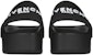 (W) Givenchy Sandal Platform Logo Timbul 'Hitam' BE306QE1F1-001