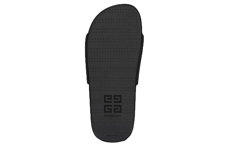 Details for (W) Givenchy Logo Gegraveerde Plateau Sandalen ''Zwart'' BE306QE1F1-001