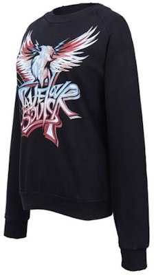 (W) GIVENCHY 徽標圖案棉質黑色長袖運動衫 BW70523Z0Q-001 Lookbook (W) GIVENCHY 徽標圖案棉質黑色長袖運動衫 BW70523Z0Q-001