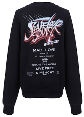 (W) GIVENCHY 徽標圖案棉質黑色長袖運動衫 BW70523Z0Q-001 Shop (W) GIVENCHY 徽標圖案棉質黑色長袖運動衫 BW70523Z0Q-001