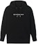 Order (W) GIVENCHY 黑色Logo印花連帽衫 BWJ01Z3Z5W-001