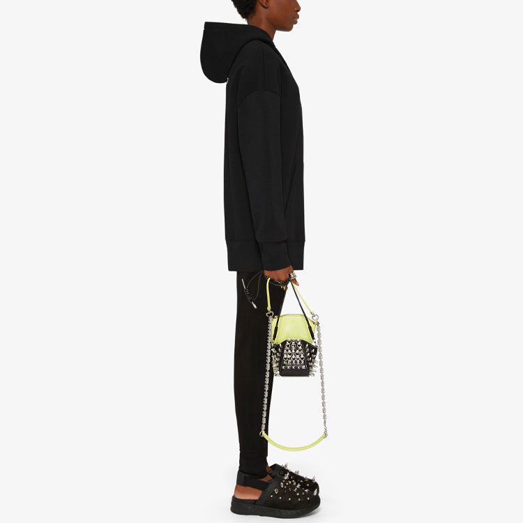 Purchase (W) GIVENCHY 黑色Logo印花連帽衫 BWJ01Z3Z5W-001