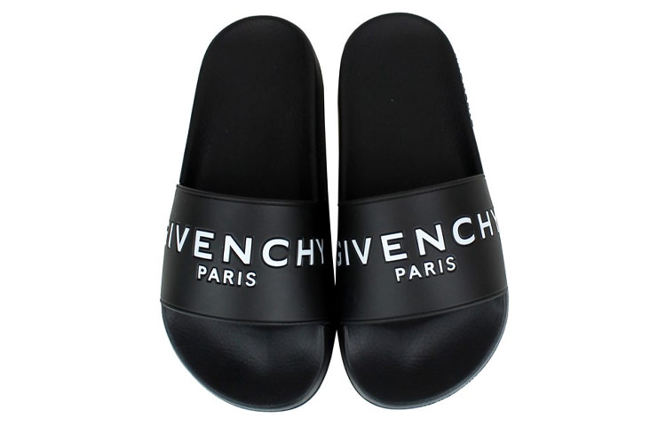 Shop (W) Givenchy Logo Sandal 'Hitam' BE08209809-001