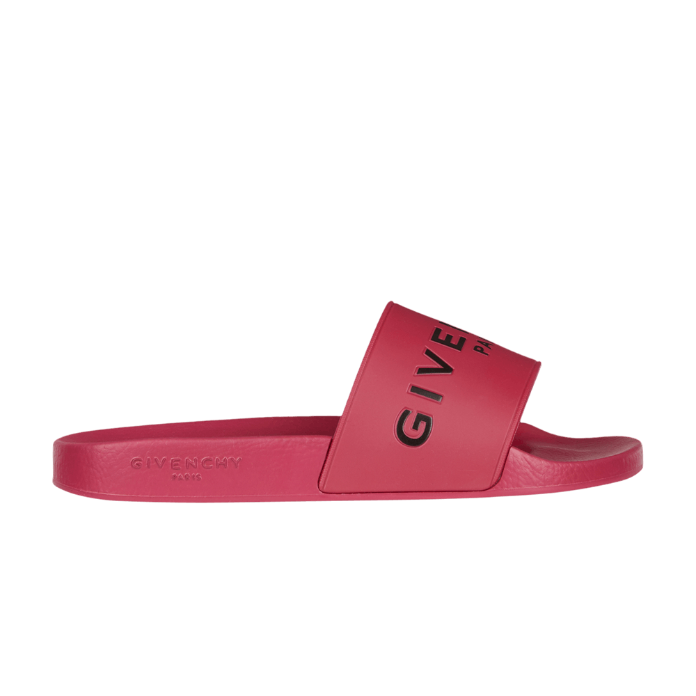 (Women) Givenchy Logo Slide 'Fig Pink'  BE08209809-653