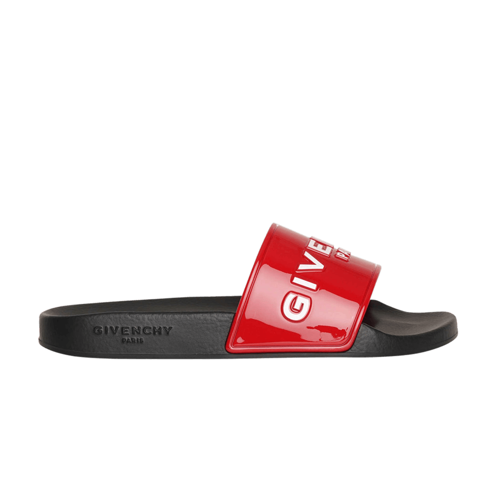 Buy (Women) Givenchy Logo Slide 'Glossy Red'  BE3004E0XZ-600