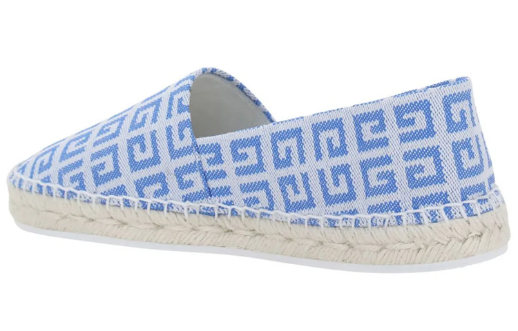 (W) Givenchy Low Top Round Toe Slip-On 'Blue White 4G' 圖 4