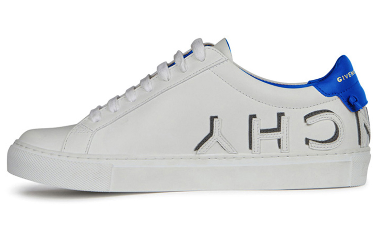 (W) Givenchy Low Top Sneaker 'Reverse Badge White Blue'