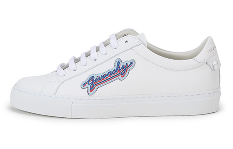 (W) Givenchy Low Top Sneaker 'White Logo Patch'
