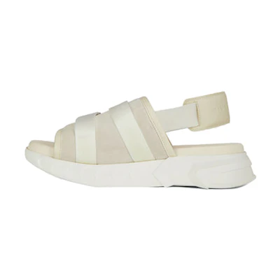 (W) Givenchy Marshmallow 'Beige Smooth Leather and Suede Sandal'