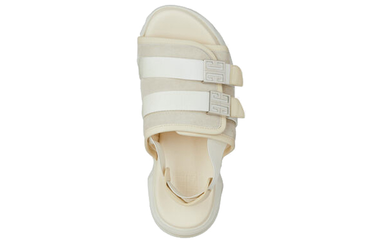(W) Givenchy Marshmallow 'Beige Smooth Leather and Suede Sandal' 圖 5
