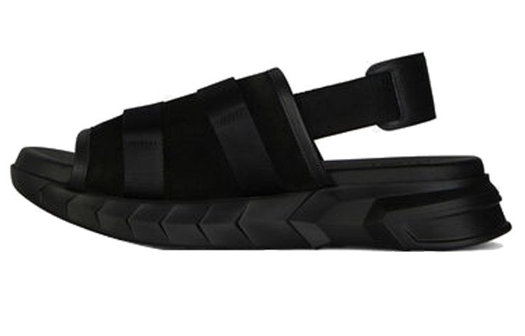 (Women) Givenchy Marshmallow 'Black Lace-Up Casual Sandals' BE305SE14B-001
