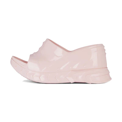 (W) Givenchy Marshmallow Rubber Open-Toe Platform 'Fashion Pink Slide'