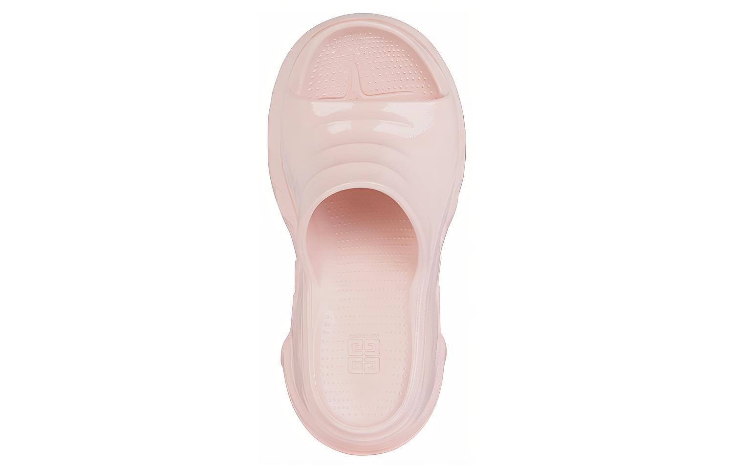 (W) Givenchy Marshmallow Rubber Open-Toe Platform 'Fashion Pink Slide' 圖 3