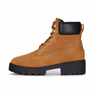(W) Givenchy Martin Boots 'Yellow Velvet CMFT'