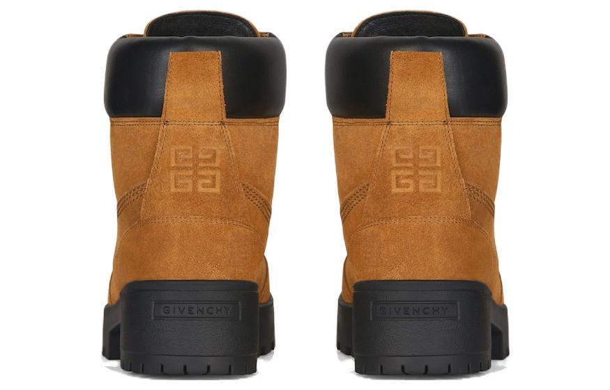 (W) Givenchy Martin Boots 'Yellow Velvet CMFT' 圖 4