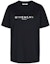 Buy (W) Camiseta Negra Givenchy Melting Letters Logo BW70603Z0Y-001
