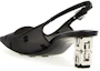 Shop (W) Givenchy Mesh Stof Peep-Toe Hoge Hakken ''Zwart'' BE402LE1PW-001