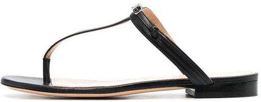 (Women) Givenchy Metal Logo Lambskin Peep-Toe Chunky Heel Sandal 'Black' BE3059E0XT-001 (Women) Givenchy Metal Logo Lambskin Peep-Toe Chunky Heel Sandal 'Black' BE3059E0XT-001