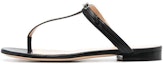 Buy (W) Sandal Tumit Tebal Lambskin Logo Besi Givenchy 'Hitam' Peep-Toe BE3059E0XT-001