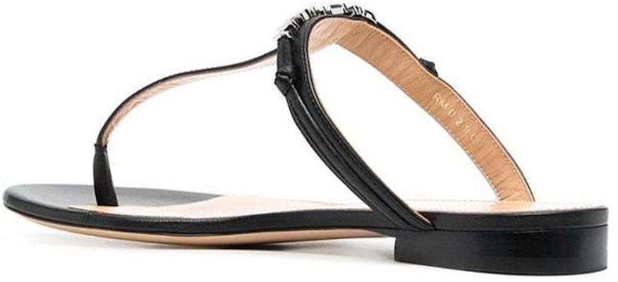(Women) Givenchy Metal Logo Lambskin Peep-Toe Chunky Heel Sandal 'Black' BE3059E0XT-001 Purchase (Women) Givenchy Metal Logo Lambskin Peep-Toe Chunky Heel Sandal 'Black' BE3059E0XT-001