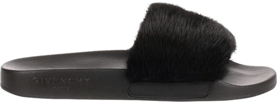 (Women) Givenchy Mink Slide 'Black' 25739033-1-3420 (Women) Givenchy Mink Slide 'Black' 25739033-1-3420