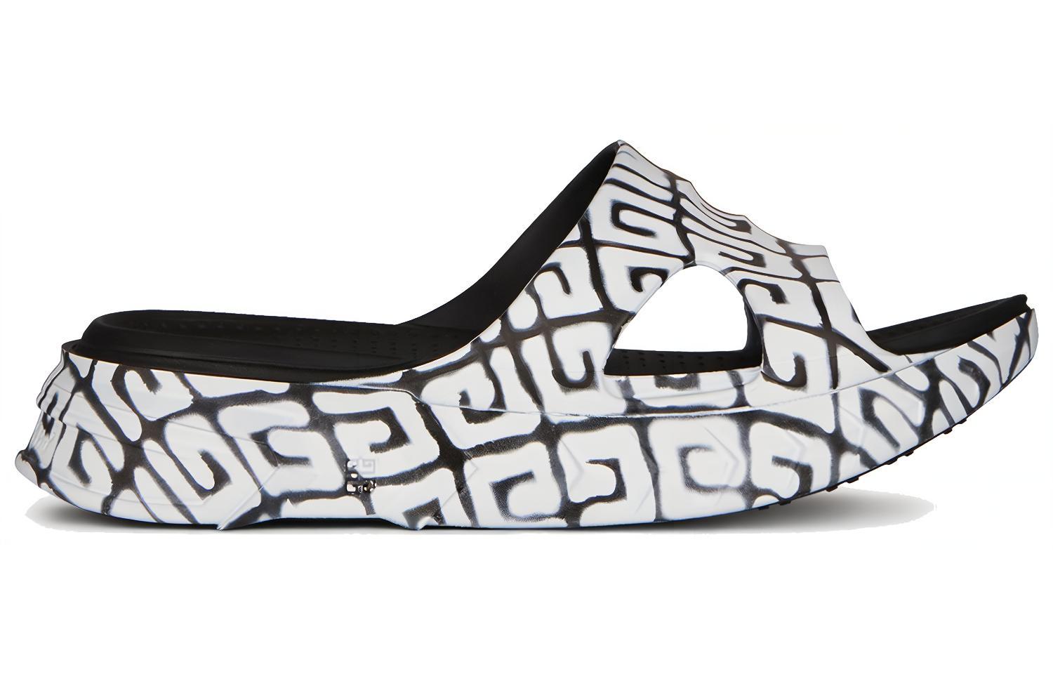 (W) Givenchy Monogram Slides 'Black' 'Cotton Candy' 圖 2