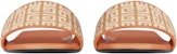 (W) Givenchy Mule 'Selipar Fesyen Coklat Cerah' BE306FE1BY-250