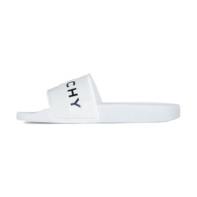 (W) Givenchy Paris Flat Sandal 'White'