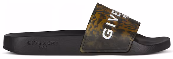 Order (W) Sandales Plates Givenchy Paris ''Jaune Noir''. BE3004E124-003