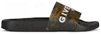 (Women) Givenchy Paris Flat Sandals 'Yellow Black' BE3004E124-003